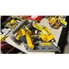Image 2 : DEWALT CORDLESS NAIL GUN, DEWALT CORDLESS CIRCULAR SAW, DEWALT CORDLESS FLASHLIGHT, 2 DEWALT