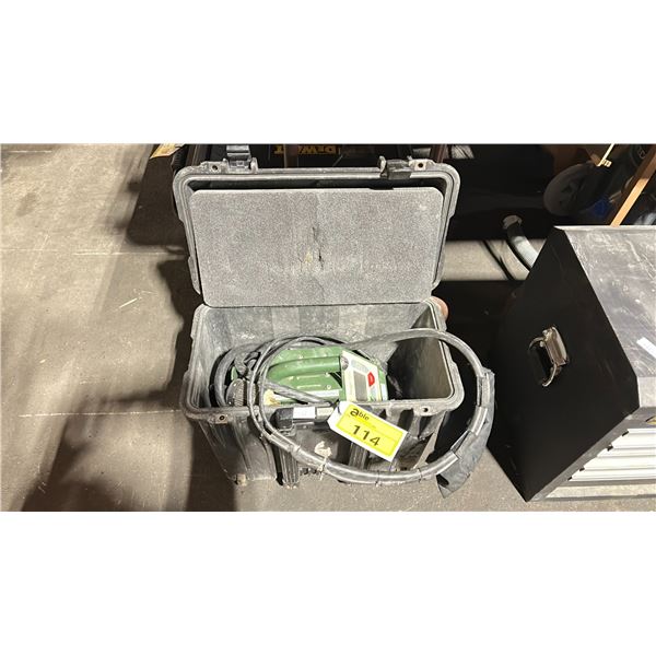 INTRGRITY FUSION INTEGRIFUSE COMMERCIAL 240V PORTABLE ELECTROFUSION MACHINE IN HARD TRANSPORT CASE