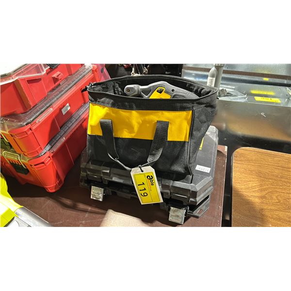 DEWALT DCS373 20V 5 1/2" CORDLESS METAL CUTTING CIRCULAR SAW & DEWALT D51238 2" 18 GA. BRAD NAILER