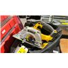 Image 3 : DEWALT DCS373 20V 5 1/2" CORDLESS METAL CUTTING CIRCULAR SAW & DEWALT D51238 2" 18 GA. BRAD NAILER