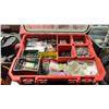 Image 2 : 3 MILWAUKEE HARDWARE TRANSPORT CASES (LARGE, MEDIUM & SMALL) *CONTENTS INCLUDED*