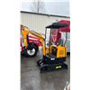 Image 2 : MIVA VA15 2024 YELLOW 13.5 HP GAS POWERED RUBBER TRACK MINI EXCAVATOR WITH ATTACHED