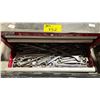 Image 2 : HOMAK PROFESSIONAL 3 DRAWER PORTABLE TOOL BOX (26"W X 12"D X 9.5"H) *CONTENTS INCLUDED*