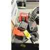 Image 1 : HILTI TE-7 120-VOLT SDS-PLUS CORDED ROTARY HAMMER DRILL WITH 3 ASSORTED BATTERY CHARGERS
