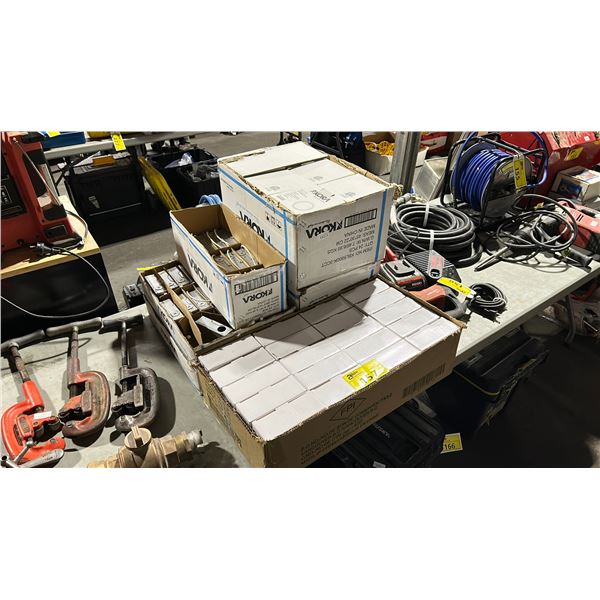 BOX OF 20 GALAXY 4" INTEGRATED LED DOWNLIGHT, 2 BOXES OF 24 KORA 5 INCH LED CEILING LIGHTS & 2