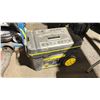Image 1 : STANLEY MOBILE TOOL CHEST WITH EXTENDABLE HANDLEBAR (24"W 14"D 16"H) *CONTENTS INCLUDED*