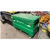 Image 1 : GREENLEE HD2448/06326 METAL 24"W X 48"L X 24"H STORAGE BOX WITH ASSORTED CONSTRUCTION SITE TOOLS,