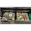 Image 4 : HUSKY BLACK 9 DRAWER MOBILE TOOL CHEST WITH ASSORTED INDUSTRIAL TOOL CONTENTS