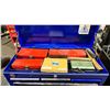 Image 2 : BLUE 6 DRAWER TOP TOOL BOX WITH ASSORTED TOOL CONTENTS