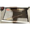 Image 4 : TACTIX BLACK 5 DRAWER TOP TOOL BOX WITH ASSORTED TOOL CONTENTS