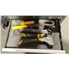 Image 6 : TACTIX BLACK 5 DRAWER TOP TOOL BOX WITH ASSORTED TOOL CONTENTS