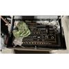 Image 7 : TACTIX BLACK 5 DRAWER TOP TOOL BOX WITH ASSORTED TOOL CONTENTS