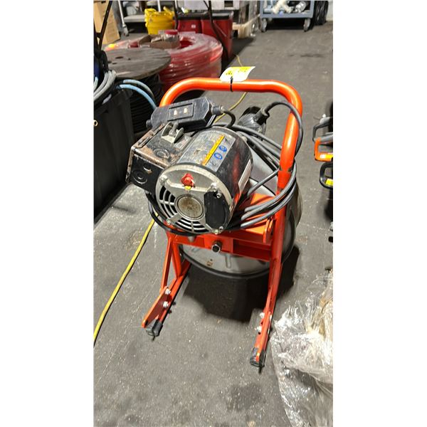 RIDGID KOLLMANN K-380 INDUSTRIAL ELECTRIC PORTABLE POWER SNAKE