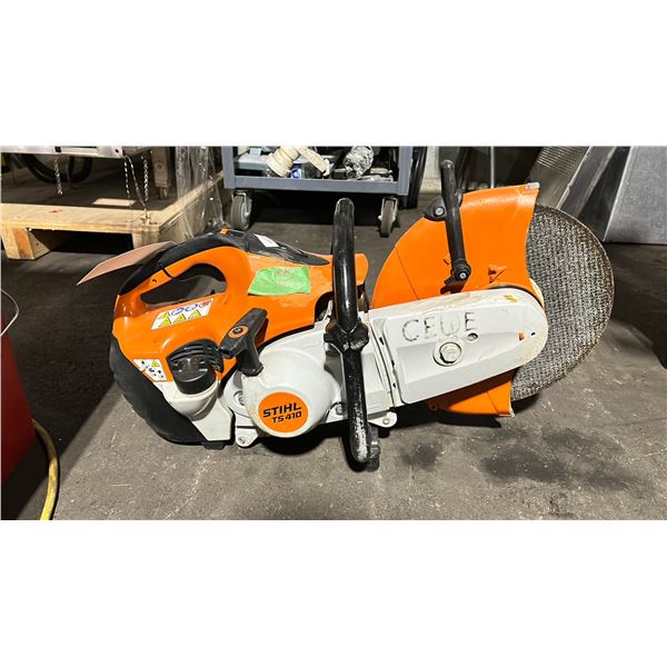 STIHL TS 410 GAS POWERED COMMERCIAL PORTABLE CHOP SAW
