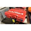 Image 1 : HILTI INDUSTRIAL ELECTRIC 1/2" CONCRETE DRILL IN HARD TRANSPORT CASE