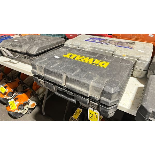 DEWALT DWD INDUSTRIAL ELECTRIC 1/2" VSR STUD & JOIST DRILL IN HARD TRANSPORT CASE