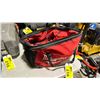 Image 1 : MILWAUKEE TOOL BAG OF ASSORTED CORDLESS POWER TOOLS / CHARGERS
