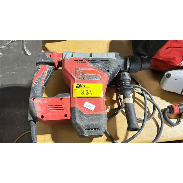 MILWAUKEE ELECTRIC HEAVY DUTY ROTARY HAMMER