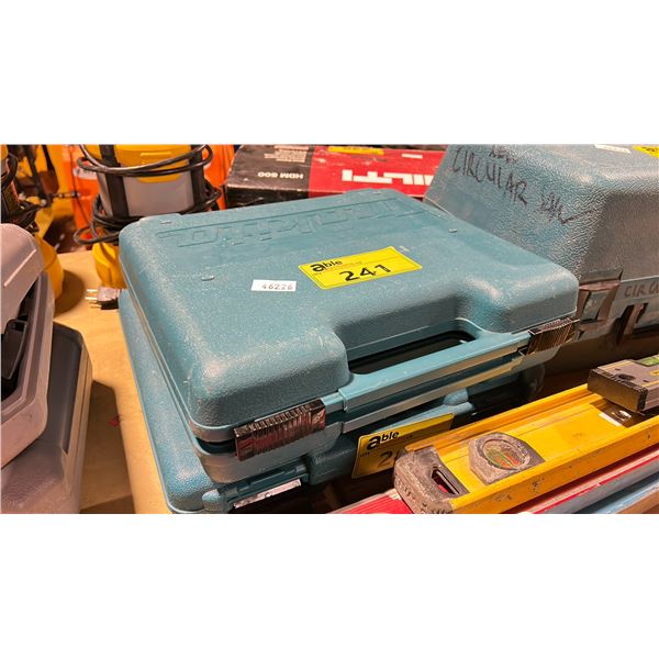 MAKITA ELECTRIC JIG SAW WITH A HARD TRANSPORT CASE