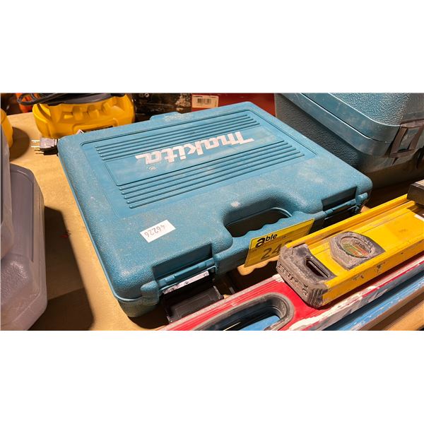MAKITA ASSORTED INDUSTRIAL DRILL BIT SET IN A HARD TRANSPORT CASE