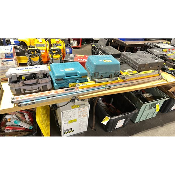 5 LEVELS OF ASSORTED LENGTH AND SIZES
