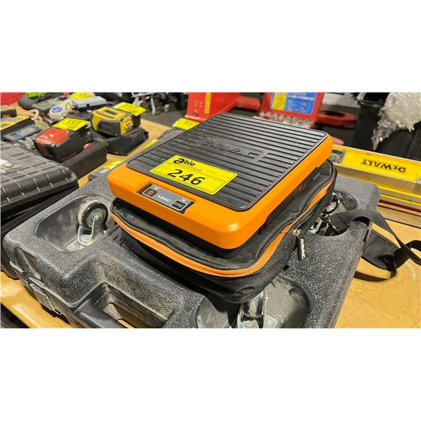 A'AVAC NRS2I01 WIRELESS BLUETOOTH REFRIGERANT SCALE 220LBS MAX WEIGHT WITH SOFT TRANSPORT CASE