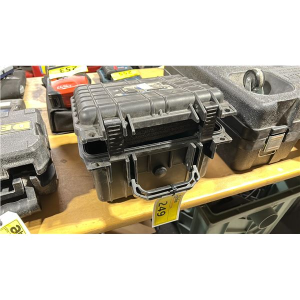 HUEPAR HP-603CG GREEN MULTI-LINE 3D LINE LASER WITH ATTACHMENTS & A HARD TRANSPORT CASE