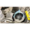 Image 1 : DRIEAZ ELECTRIC INDUSTRIAL PORTABLE RESTORATION FRESH AIR FAN & GREY RESTORATION PARTS FAN