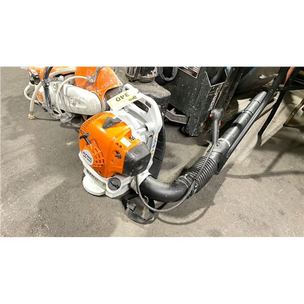 STIHL BR 200 GAS POWERED COMMERCIAL PORTABLE BACKPACK LEAF BLOWER