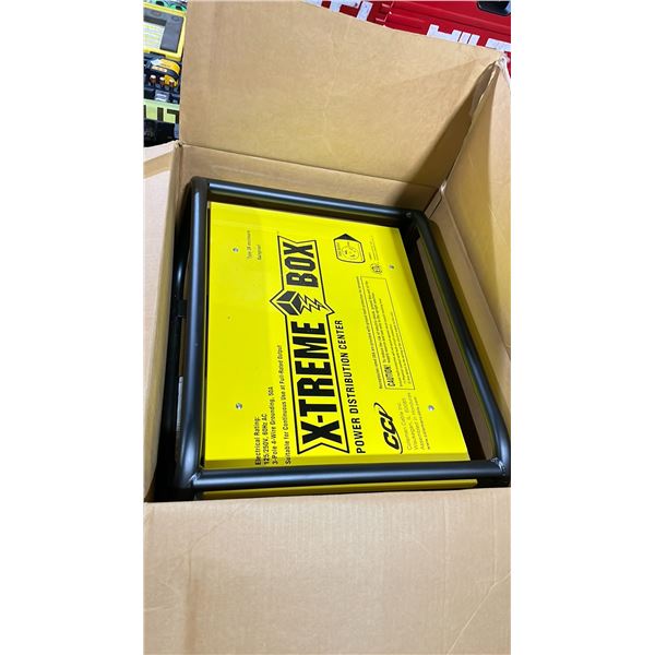CCI X-TREME BOX INDUSTRIAL PORTABLE ELECTRIC POWER DISTRIBUTION CENTER