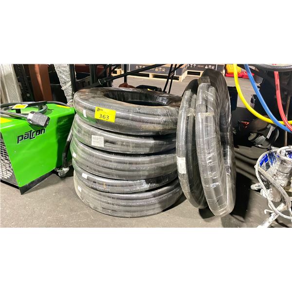 7 ROLLS OF ICOOL PE COMMERCIAL INSULATED COPPER TUBING