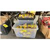 Image 1 : 2 BINS OF ASSORTED SIZED PURDY NEW PAINT BRUSHES & ASSORTED PAINTING TOOLS *BINS INCLUDED*