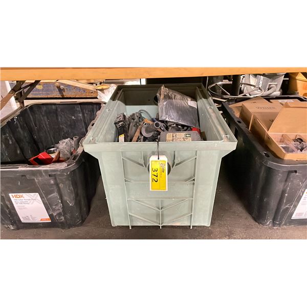 MIFAB COMMERCIAL INLET BOX OF ASSORTED INDUSTRIAL HAND TOOLS *BIN INCLUDED*