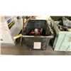 Image 1 : PLASTIC BIN OF ASSORTED HILTI CORDLESS POWER TOOLS & HAND TOOLS *NO BATTERIES, BIN INCLUDED*