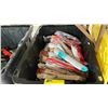 Image 2 : PLASTIC BIN OF ASSORTED INDUSTRIAL HILTI COMPOUND & CAULKING *BIN INCLUDED*