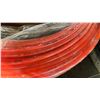 Image 2 : ROLL OF OXYPEX 1/2" INDUSTRIAL AIR BARRIER HOSE, BOX & 3 PAILS OF ASSORTED PLUMBING HARDWARE /