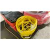 Image 4 : ROLL OF OXYPEX 1/2" INDUSTRIAL AIR BARRIER HOSE, BOX & 3 PAILS OF ASSORTED PLUMBING HARDWARE /