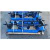 Image 1 : BLUE GIYI 3 PC SKID STEER AUGER ATTACHMENT SET
