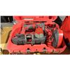 Image 2 : MILWAUKEE M12 CORDLESS PORTABLE BAND SAW WITH BATTERY & CHARGER IN HARD TRANSPORT CASE