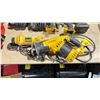 Image 1 : DEWALT 12 AMP ELECTRIC INDUSTRIAL RECIPROCATING SAW, & DEWALT DW660 ELECTRIC INDUSTRIAL CUTTING TOOL