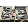 Image 2 : PORTER-CABLE PIN138 PNEUMATIC 23 GAUGE NAIL GUN IN HARD TRANSPORT CASE & MAGNUM INDUSTRIAL MPB2350