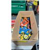Image 1 : BOX OF ASSORTED MEASURING TAPES & CAULK LINE