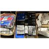 Image 3 : 3 BOXES OF ASSORTED TAYMOR PROFESSIONAL LOCK SETS, EXIT SIGN, HEAT SHIELD, & PLUMBING HARDWARE