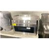 Image 1 : SHARP STAINLESS STEEL WALL INSERT MICROWAVE OVEN WITH HIDDEN CONTROLS & COMMERCIAL STAINLESS STEEL