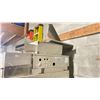 Image 3 : STAINLESS STEEL COMMERCIAL 230V SINGLE TRAY PASS THROUGH DISHWASHER WITH ASSORTED PARTS