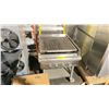 Image 1 : STAINLESS STEEL 24" COMMERCIAL GAS CHAR BROILER ON MOBILE EQUIPMENT STAND