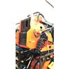 Image 3 : EGN EG36C ORANGE 420CC GAS POWERED RUBBER TRACK RIDE ON HYDRAULIC MINI SKID STEER/LOADER WITH