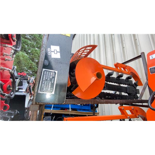 GIYI INDUSTRIAL HYDRAULIC Y-D380 26 TOOTH TRENCHER ATTACHMENT