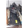 Image 2 : GIYI GY-DLLJ BLACK 5' HYDRAULIC SKID STEER HEDGE TRIMMER ATTACHMENT