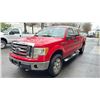 Image 1 : 2009 FORD F-150 XLT, 4DR PU, RED VIN 1FTPW14V39FB45018